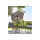 LIVARNO® Sonnenschirm mit Solar-LED-Beleuchtung - B-Ware