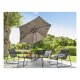 LIVARNO® Sonnenschirm mit Solar-LED-Beleuchtung - B-Ware