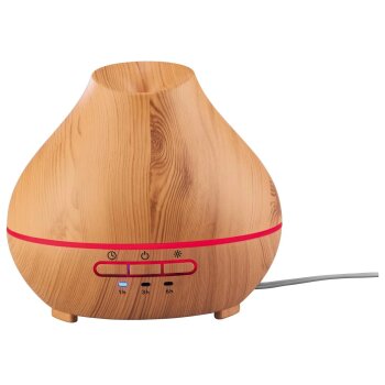 LIVARNO® Ultraschall-Aroma-Diffuser »LADH 12« (Deckel im Holzdesign) - B-Ware neuwertig
