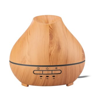 LIVARNO® Ultraschall-Aroma-Diffuser »LADH 12« (Deckel im Holzdesign) - B-Ware neuwertig