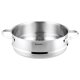 SILVERCREST® Premium-Edelstahl-Dampfgareinsatz, Ø 24 cm - B-Ware neuwertig