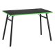 Piranha Gaming Gamingtisch, B 60 x T 110 x H 75 cm, schwarz - B-Ware neuwertig