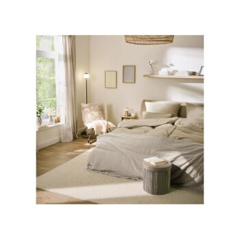 LIVARNO® Kissenbezug Musselin, 40 x 80 cm, 2 Stück (Beige) - B-Ware sehr gut