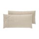 LIVARNO® Kissenbezug Musselin, 40 x 80 cm, 2 Stück (Beige) - B-Ware sehr gut