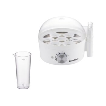 SILVERCREST® KITCHEN TOOLS Eierkocher SEK 450 A1, weiß - B-Ware neuwertig