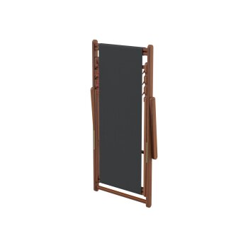 LIVARNO® Liegestuhl (Anthrazit) - B-Ware Transportschaden Kosmetisch