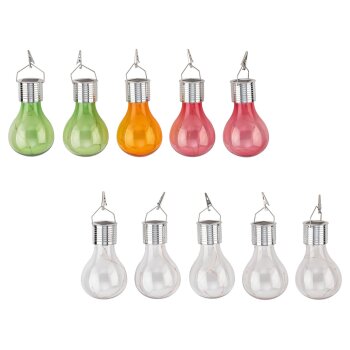 LIVARNO® LED-Solar-Glühbirnen, 5 Stück -...