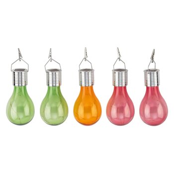 LIVARNO® LED-Solar-Glühbirnen, 5 Stück - B-Ware