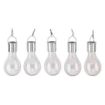 LIVARNO® LED-Solar-Glühbirnen, 5 Stück - B-Ware