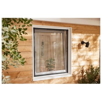LIVARNO® Alu-Teleskop-Insektenschutzfenster, 120 x 140 cm - B-Ware
