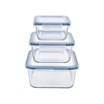 SILVERCREST® Glasfrischhaltedosen-Set - B-Ware