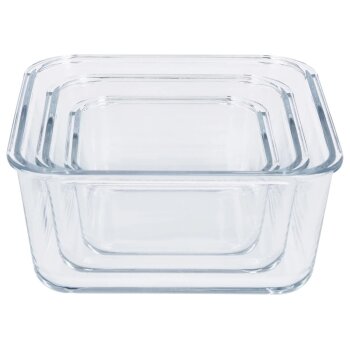 SILVERCREST® Glasfrischhaltedosen-Set - B-Ware