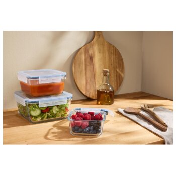 SILVERCREST® Glasfrischhaltedosen-Set - B-Ware