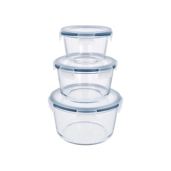 SILVERCREST® Glasfrischhaltedosen-Set - B-Ware