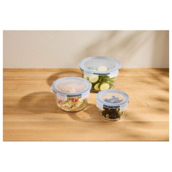 SILVERCREST® Glasfrischhaltedosen-Set - B-Ware