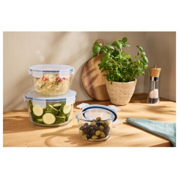 SILVERCREST® Glasfrischhaltedosen-Set - B-Ware
