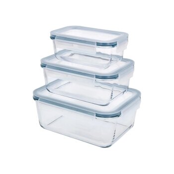 SILVERCREST® Glasfrischhaltedosen-Set - B-Ware