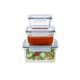 SILVERCREST® Glasfrischhaltedosen-Set - B-Ware