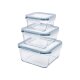 SILVERCREST® Glasfrischhaltedosen-Set - B-Ware