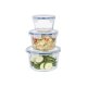 SILVERCREST® Glasfrischhaltedosen-Set - B-Ware