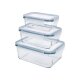 SILVERCREST® Glasfrischhaltedosen-Set - B-Ware