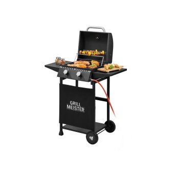 GRILLMEISTER Gasgrill 2-Brenner - B-Ware