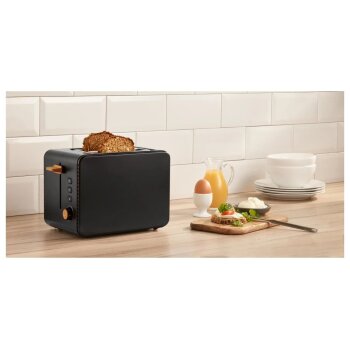 SILVERCREST® Doppelschlitz-Toaster (Schwarz) - B-Ware neuwertig