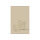 LIVARNO® 3-teiliges Glas-Vasen-Set, zylindrisch, geriffelt - B-Ware neuwertig