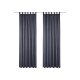 LIVARNO home Vorhangschal-Set, 2 Stück, 135 x 240 cm (Anthrazit) - B-Ware sehr gut