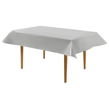 LIVARNO® Lacktischdecke (130x190cm, rechteckig, Grau) - B-Ware neuwertig