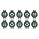 PARKSIDE® Wuchshilfen-Set / Pflanzendraht-Set (Set 10tlg) - B-Ware neuwertig