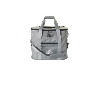 CRIVIT Kühltasche / Bierkasten-Kühltasche (Grau) - B-Ware Transportschaden Kosmetisch