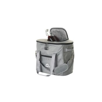 CRIVIT Kühltasche / Bierkasten-Kühltasche (Grau) - B-Ware Transportschaden Kosmetisch