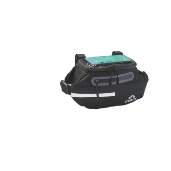 CRIVIT Fahrrad-Lenkertasche / Fahrrad-Doppel-Rahmentasche / Fahrrad-Gepäckträgertasche - B-Ware