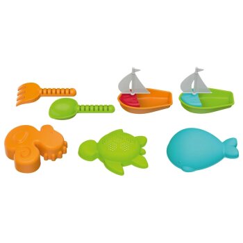 lupilu® Sand- und Wasserspieltisch, 9-teilig - B-Ware
