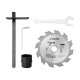 PARKSIDE® Handkreissäge »PHKS 750 A1« - B-Ware sehr gut