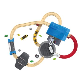lupilu® Eisenbahnset City-Express / Dinoland (City-Express Bahn) - B-Ware Transportschaden Kosmetisch