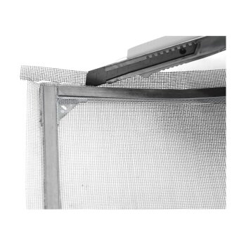 LIVARNO® Insektenschutzfenster magnetisch (Weiß) - B-Ware neuwertig