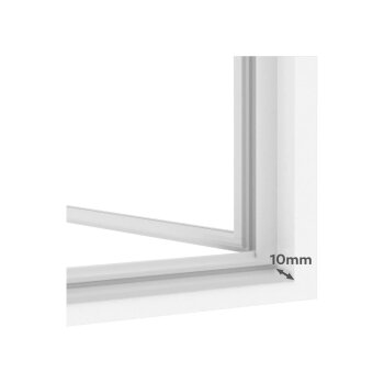 LIVARNO® Insektenschutzfenster magnetisch (Weiß) - B-Ware neuwertig