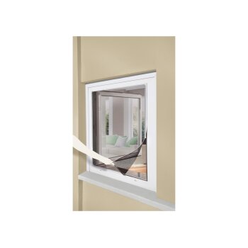 LIVARNO® Insektenschutzfenster magnetisch (Weiß) - B-Ware neuwertig
