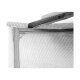 LIVARNO® Insektenschutzfenster magnetisch (Weiß) - B-Ware neuwertig