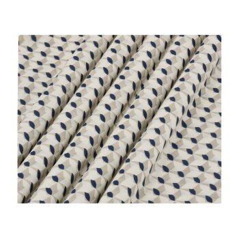 LIVARNO® Renforcé-Bettwäsche, 140 x 200 cm, schwarz/weiß - B-Ware neuwertig