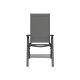 LIVARNO Aluminium-Klappsessel, »Houston«, grau - B-Ware Transportschaden Kosmetisch