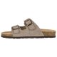 esmara® Damen-Premium-Pantoletten, 37, taupe - B-Ware neuwertig