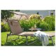 LIVARNO® Alu-Dreibeinliege »Houston«, taupe - B-Ware Transportschaden Kosmetisch