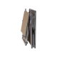 LIVARNO® Alu-Dreibeinliege »Houston«, taupe - B-Ware Transportschaden Kosmetisch