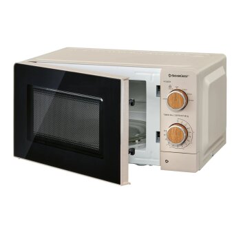 SILVERCREST® Mikrowelle »SMWH 700 C1« mit Holzdesign, ca. 17 l - B-Ware