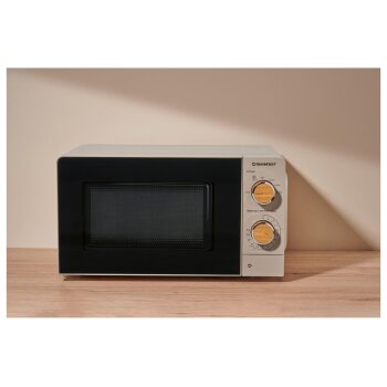 SILVERCREST® Mikrowelle »SMWH 700 C1« mit Holzdesign, ca. 17 l - B-Ware