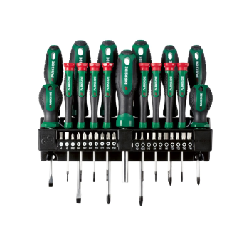 PARKSIDE® Schraubendrehersatz mit Wandhalterung -...