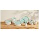 SILVERCREST® Geschirrset »Porto«, 24-teilig (Grün) - B-Ware sehr gut